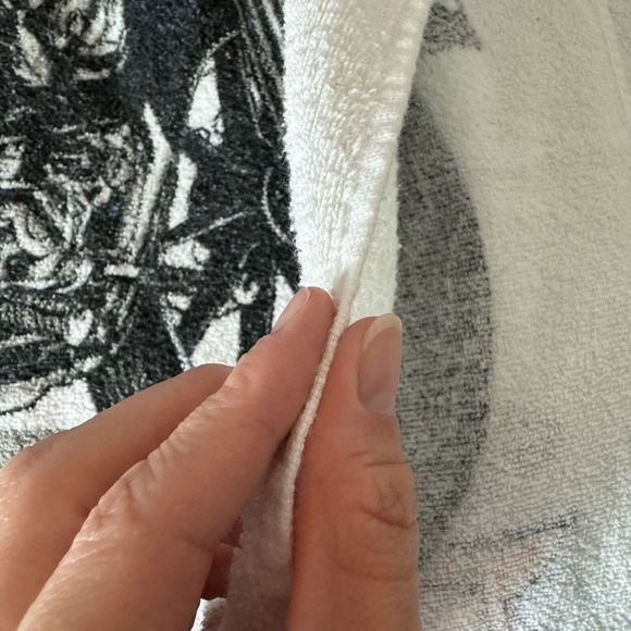 Vintage Harley Davidson Motorcycles Cotton Terrycloth Beach Towel - Picture 16 of 16